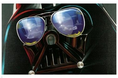 HILARIOUS Star Wars Darth Vader GLAMOUR AVIATOR SUNGLASSES Poster 20x30 - PY2