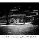 JOHN VACHON Under The Elevated Railway ARTS POSTER Chicago 1940 20x30 photo