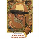 THE SHOOTIST movie POSTER lauren BACALL gunfight LEGEND 20x30 -VW0