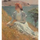 MARGARET GRETCHEN STRONG 1909 painting poster FRANK WESTON BENSON 20x30 rare