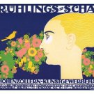 exhibition poster VINTAGE AD POSTER j. klinger germany 1914 20x30 ART GEM