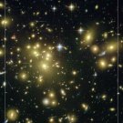 ABELL 1689 HUBBLE SPACE IMAGE POSTER bright glowing lights telescopic 20x30
