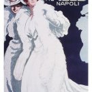 vintage ad poster MARCELLO DUDOVICH sophisticated lady FORMAL UNIQUE 20x30