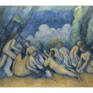 CEZANNE les grandes baigneuses FINE ART POSTER 20x30 painting FRENCH new!