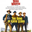 the SONS of KATIE ELDER movie poster DEAN MARTIN guns smoke 20x30