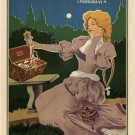 JEWELRY & SILVERWARE shop vintage ad poster by REISNER austria 1898 20x30