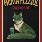 MENTA PEZZIOL vintage ad poster by MARCELO DUDOVICH ITALY 1922 20x30 hot new
