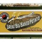 NORTHERN PACIFIC BILLBOARD vintage AD poster UNITED STATES 1913 20x30 classic