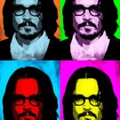 Actor JOHNNY DEPP Celebrity Pop Art Poster MULTIPLE IMAGES Bright 20x30 New