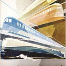 GERMAN RAILROADS vintage train travel poster SLEEK EFFICIENT FAST 20x30 new