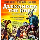 historic film poster ALEXANDER THE GREAT fredric march RICHARD BURTON 20x30