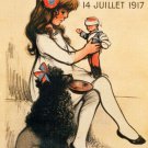 Journée de Paris FRENCH PROPOGANDA POSTER 1917 20x30 military fundraising