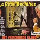 TATTERED DRESS film noir movie poster jeff CHANDLER jeanne CRAIN sexy 20x30