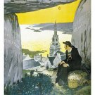 french train VINTAGE TRAVEL POSTER voyages et prix reduits EXCEPTIONAL 20x30