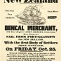 historic VINTAGE AD poster FIRST SCOTTISH colony for NEW ZEALAND 20x30 new