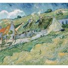 cottages VINCENT VAN GOGH fine art poster 20x30 PEASANT LIFE STUDIES famed