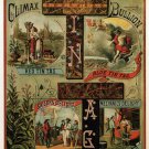 TIN TAG TOBACCO Ad Vintage Poster United States 1880 20x30 UNIQUE top notch