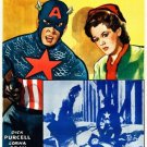 CAPTAIN AMERICA comic book poster A REPUBLIC SERIAL action collectors 20x30 CAPTAIN AMERICA comic book poster A REPUBLIC SERIAL action collectors 20x30