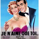 FRENCH CLASSIC JE N'AIME QUE TOI movie poster luis MARIANO fun ROMANCE 20x30