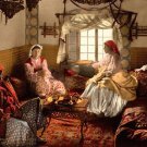 DISTINGUISHED MOORISH WOMEN Algiers 1899 poster 20x30 DECORATIVE elegant