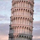 leaning tower of PISA vintage HISTORIC PHOTO POSTER collectors rare 20x30