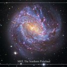 M83 THE SOUTHERN PINWHEEL Hubble Space Image Poster 20x30 SPIRAL GALAXY M83 THE SOUTHERN PINWHEEL Hubble Space Image Poster 20x30 SPIRAL GALAXY