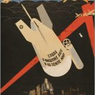 dmitri moor GLORY TO GOD in the HIGHEST & on EARTH PEACE poster 1938 20x30