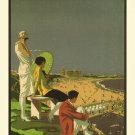 TYNEMOUTH travel poster VINTAGE A. Lambart UK1926 20x30 collectors UNIQUE