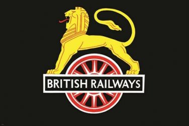 vintage ad poster THE FIRST EMBLEM OF BRITISH RAILWAYS transportation 20x30