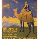 great week of aviation VINTAGE AD POSTER france 1910 20x30 FIRST RATE gem