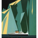 Alaska via Canadian Pacific POSTER 1936 charles greenwood 20x30 MAJESTIC