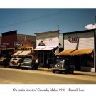 russell lee ON MAIN STREET OF CASCADE IDAHO photo poster 1941 20x30 RETRO russell lee ON MAIN STREET OF CASCADE IDAHO photo poster 1941 20x30 RETRO