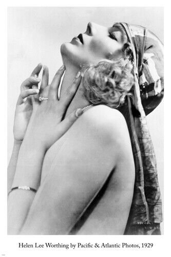Helen Lee Worthing by PACIFIC & ATLANTIC PHOTOS Fine Arts Poster 1929 20x30