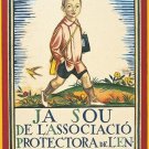 ja sou de l'associacio protectora J. OBIOLS vintage AD POSTER 20x30 spanish