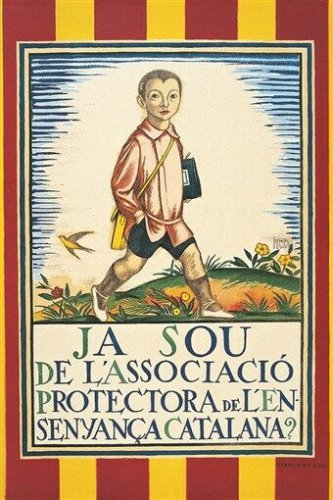 ja sou de l'associacio protectora J. OBIOLS vintage AD POSTER 20x30 spanish