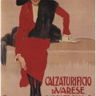 SARDI TROLLI SHOE FACTORY vintage ad poster G MATALONI italy 1897 20x30 hot
