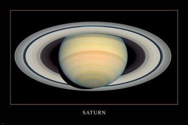 Space Image Poster SATURN 20x30 DETAILED flashy ringed giant HOT NEW RARE