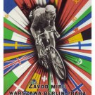 The International Peace Race Czech Republic POSTER 1956 20x30 Bicycle