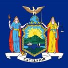 political symbolic historic official NY STATE FLAG POSTER collectors 20x30