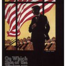 enlist VINTAGE WAR POSTER Laura Brey US 1917 20x30 POLITICAL savvy UNIQUE