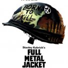 KUBRICK'S full metal JACKET movie poster VIETNAM war matthew MODINE 20x30 - RY1