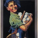 TENNIS vintage ad poster franz jakob HINKLEIN germany 1926 RARE  NEW