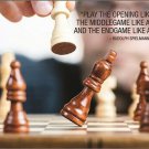 Chess Quote About Winning The Game poster 20x30 Strategy Inspiration