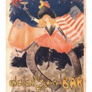 the horseshoe english and american NEAR THE GARE DU NORD ad poster 20x30 ART