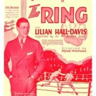 ALFRED HITCHCOCK'S vintage movie poster THE RING carl brisson BOXING 20x30