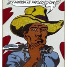 KEEP YOUR EYES WIDE OPEN TO DEFEND OUR LAND poster Peru 1968 20x30 HOT new