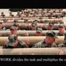 US soldiers Motivational Poster 20x30 teamwork success TEAM SPIRIT power