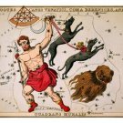 URANIA'S MIRROR 1825 old fashion astronomy POSTER 20x30 rare collectors