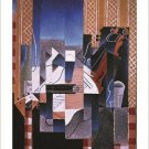 juan gris VIOLIN AND GUITAR classic painting poster MODERN ART cubism 20x30
