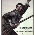 let's get them! VINTAGE WAR PROPAGANDA POSTER jules faivre france 1916 20x30